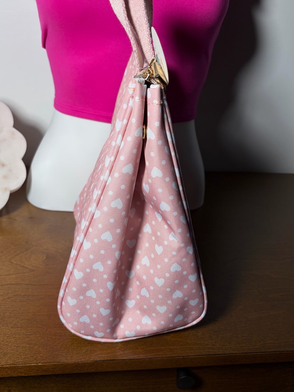 kate spade - Pink Heart Lunch Tote - Picture 8 of 10